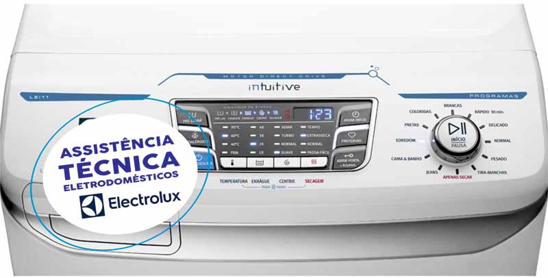 assistencia electrolux lavadora de roupa