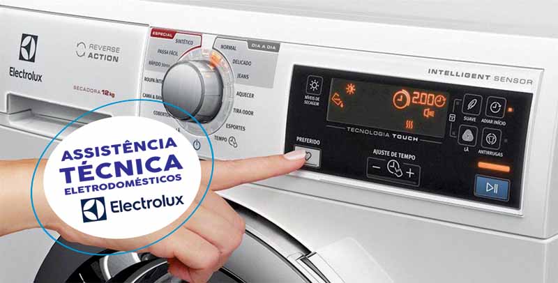 assistencia electrolux secadora de roupa